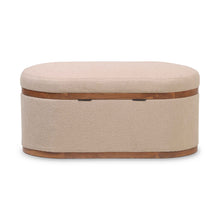Olivier 41" Oval Storage Ottoman