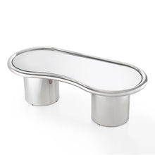 Sorya 51" Chrome Coffee Table