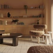 Carmel Contract-Grade Vegan Shearling Accent Chair