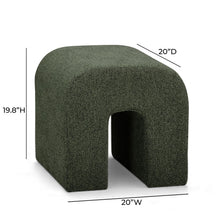 Desi Performance Fabric Ottoman