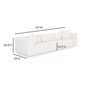 Tarra 118" Modular Sofa