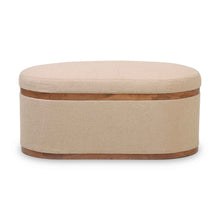 Olivier 41" Oval Storage Ottoman