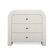 Hump 38" Arched 3-Drawer Bedside Chest