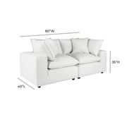 Cali 80" Modular Loveseat