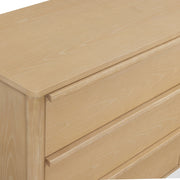 Tyra 62" Ash 6-Drawer Dresser