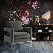 Avery Performance Velvet Accent Chair