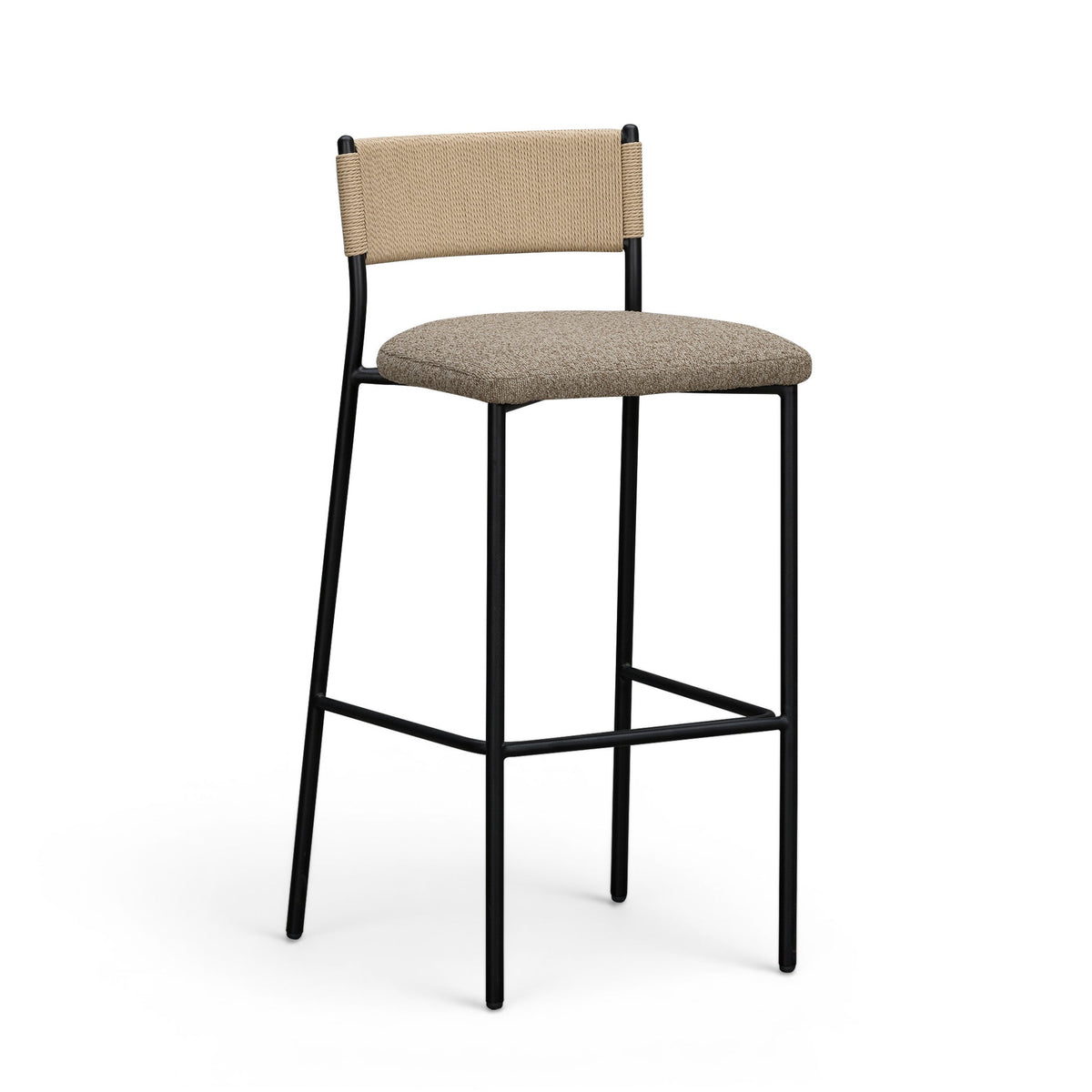 Celine Boucle Bar And Counter Stool
