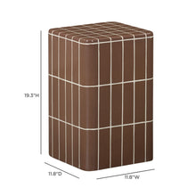 Tatiana Square Concrete Indoor/Outdoor Side Table