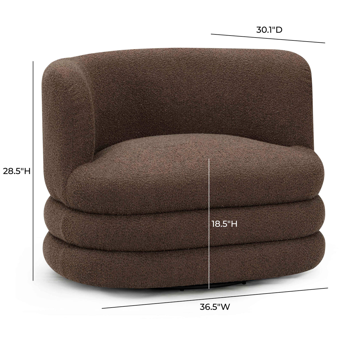Astor Swivel Hotel Lounge Chair