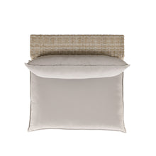 Cali Performance Fabric & Wicker Outdoor Armless Chair