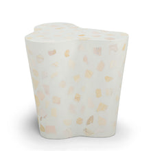 Slab Faux Terrazzo Indoor/Outdoor Side Table