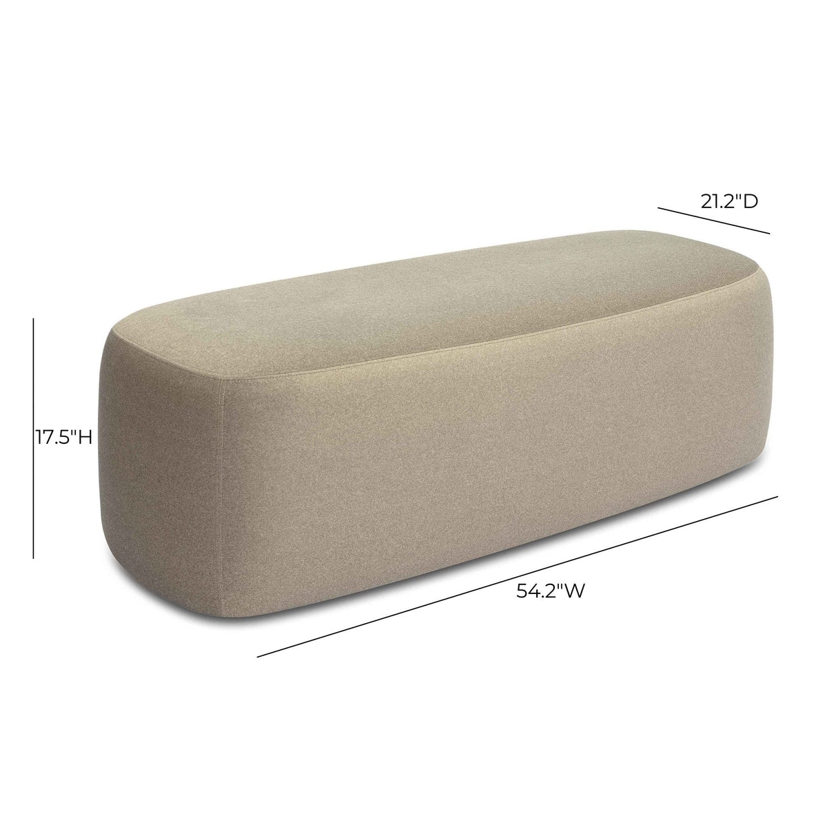 Graceland 54" Bench