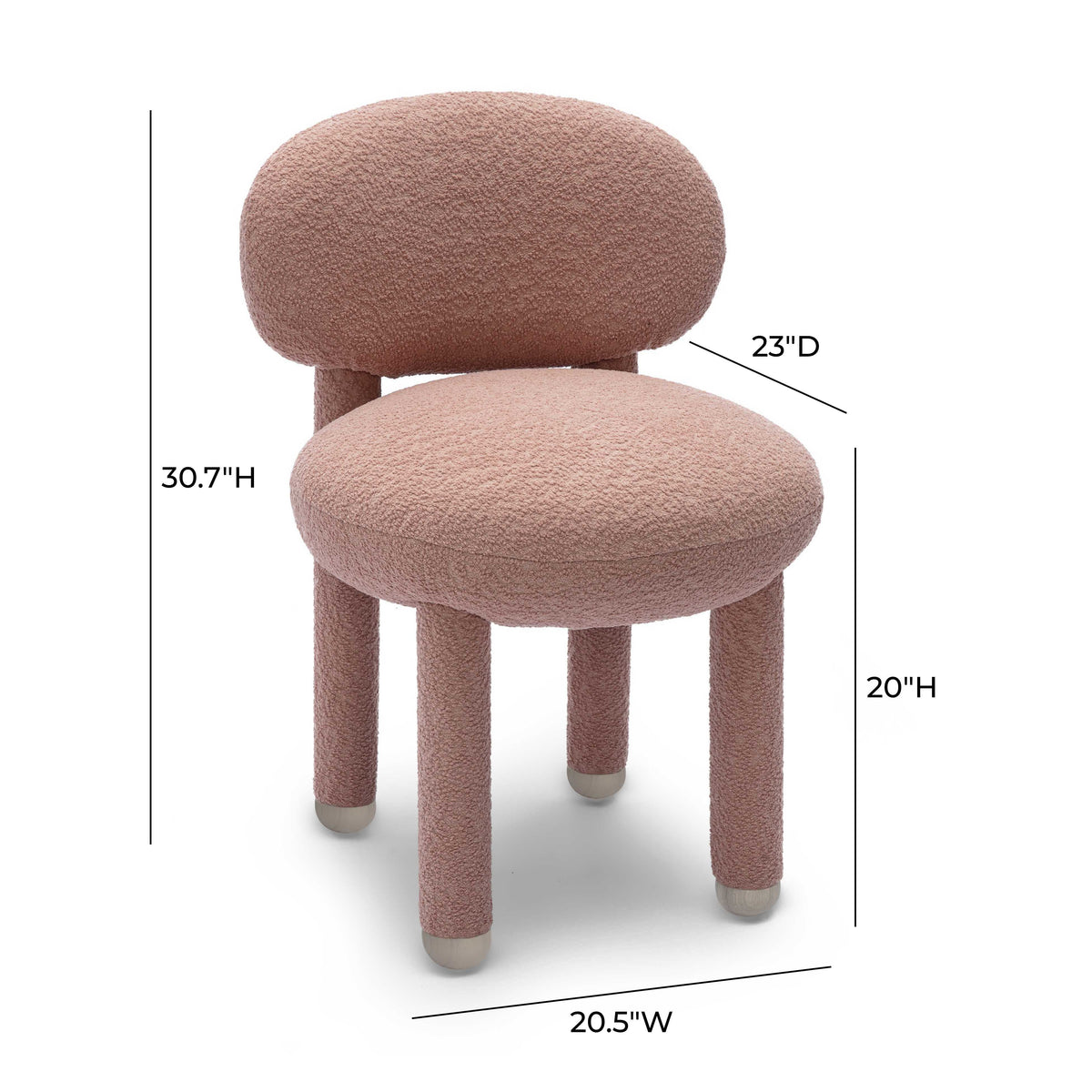 Manu Performance Fabric Side Chair