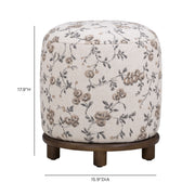 Bisou Performance Jacquard Ottoman
