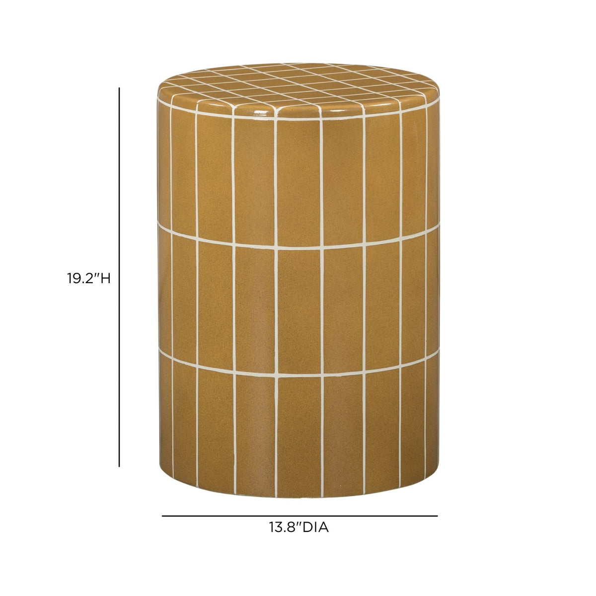Tatiana Round Concrete Indoor/Outdoor Side Table