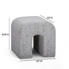 Desi Performance Fabric Ottoman