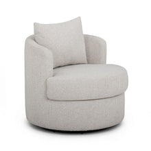 Silvi Performance Boucle Swivel Accent Chair