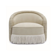 Pamela Tasseled Lounge Accent Chair