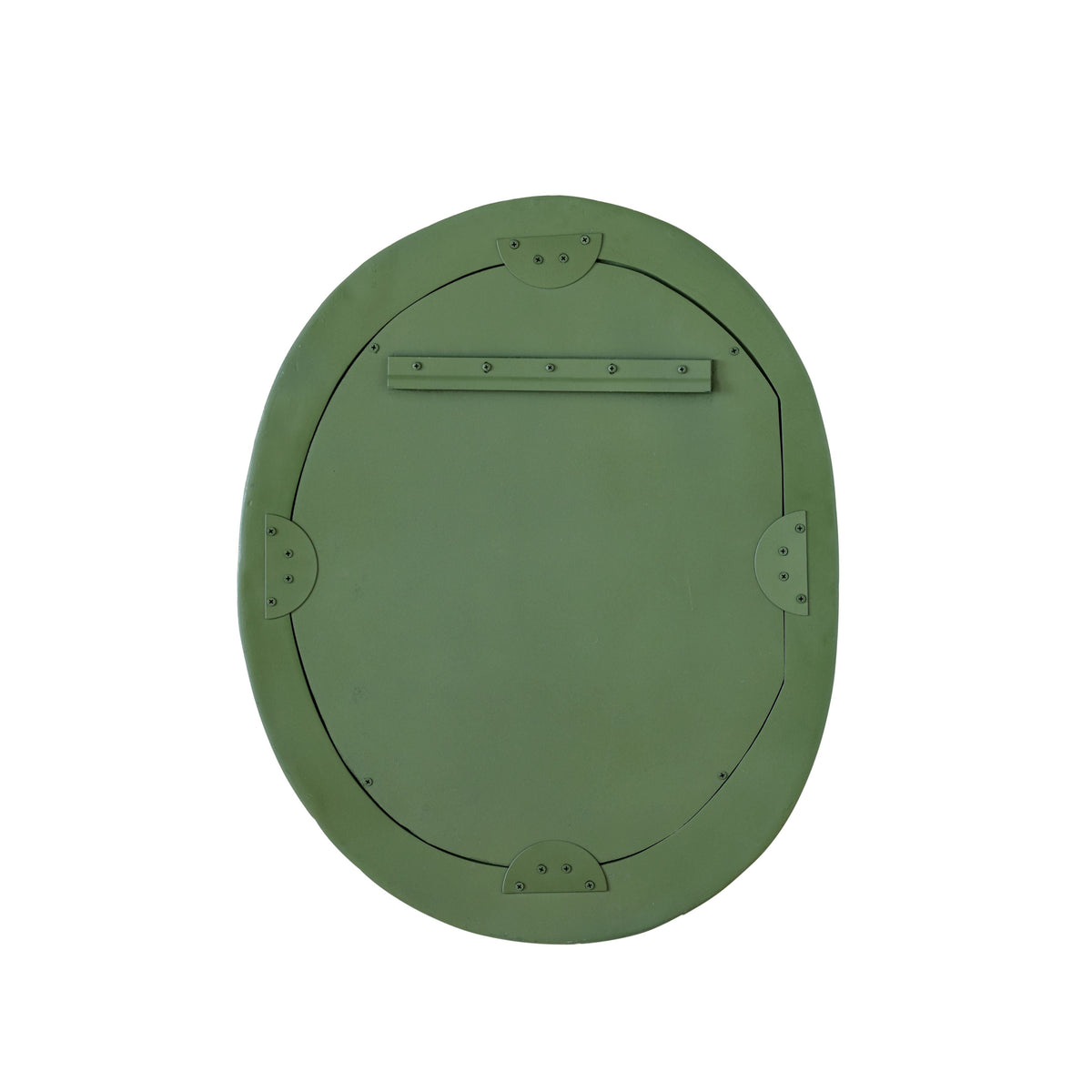 Orpheus 22"X28" Forest Green Lightweight Faux Stone Thick Wall Mirror