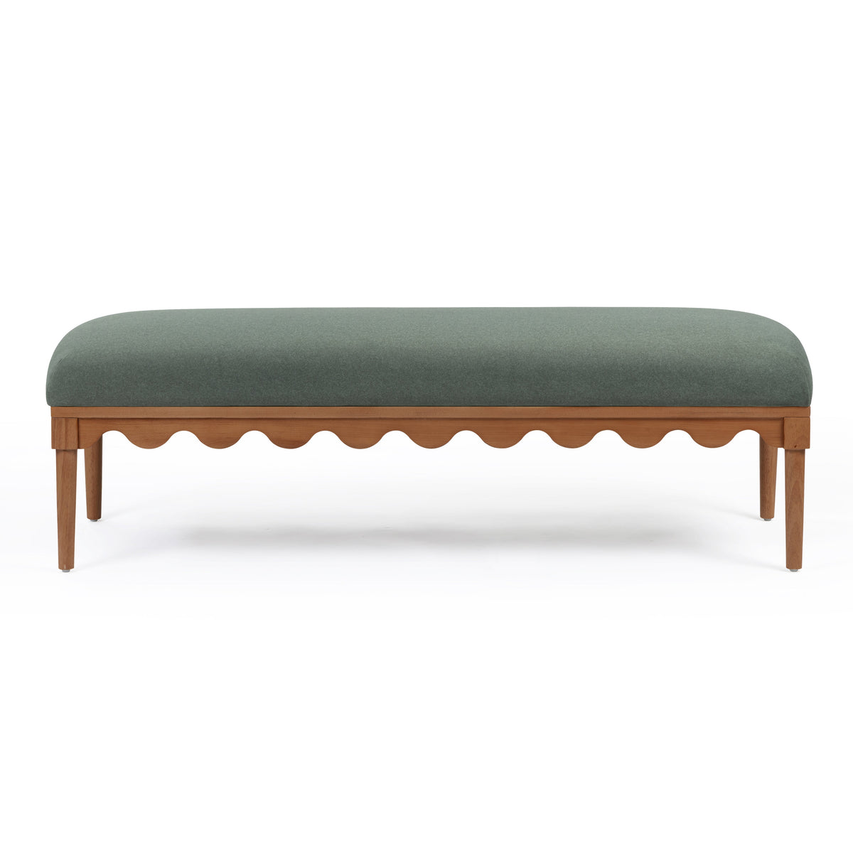 Oodle 56.5" Performance Vegan Mohair Bench