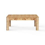 Berri 39" Natural Burl Coffee Table