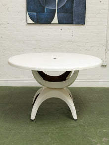 Atomic Fiberglass Outdoor Dining Table